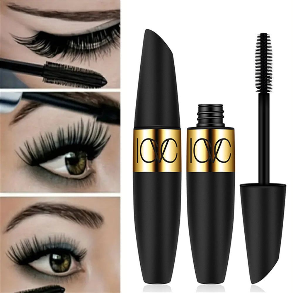 ICVC#1106Mascara curls, lengthens, thickens, smudge-proof, black, dense lashes
