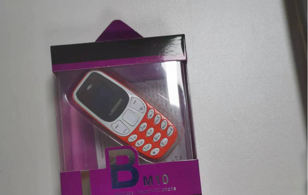 Exclusive Supply BM10Mini Mobile Phone Portable Ultra-long Standby Elderly Phone Non-smart Multi-language Button Small Mobile Phone