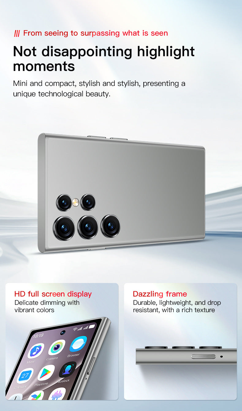 Mobile Phone S25 Pro Mini Android Smartphone4.0Small Screen3G Wholesale Smart Phones