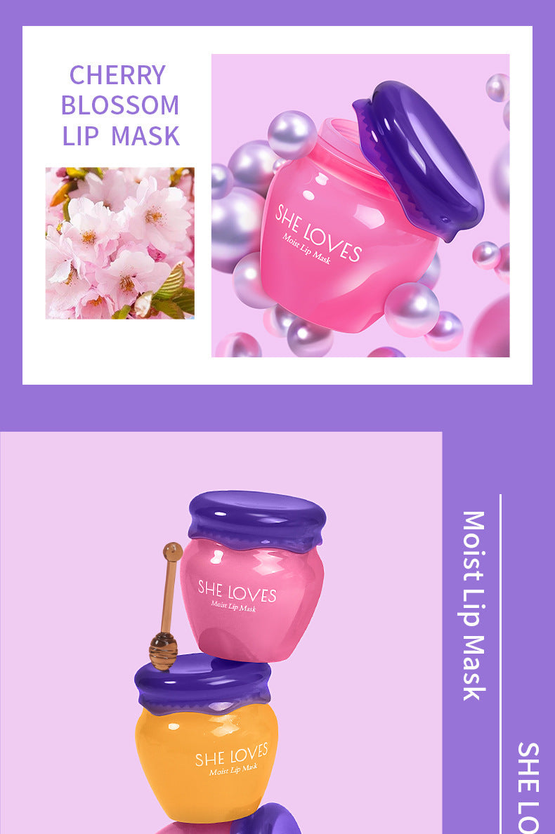 Specialized Cheese Lip Mask Lip Essence Scrub Exfoliating Dead Skin Color Changing Lip Balm