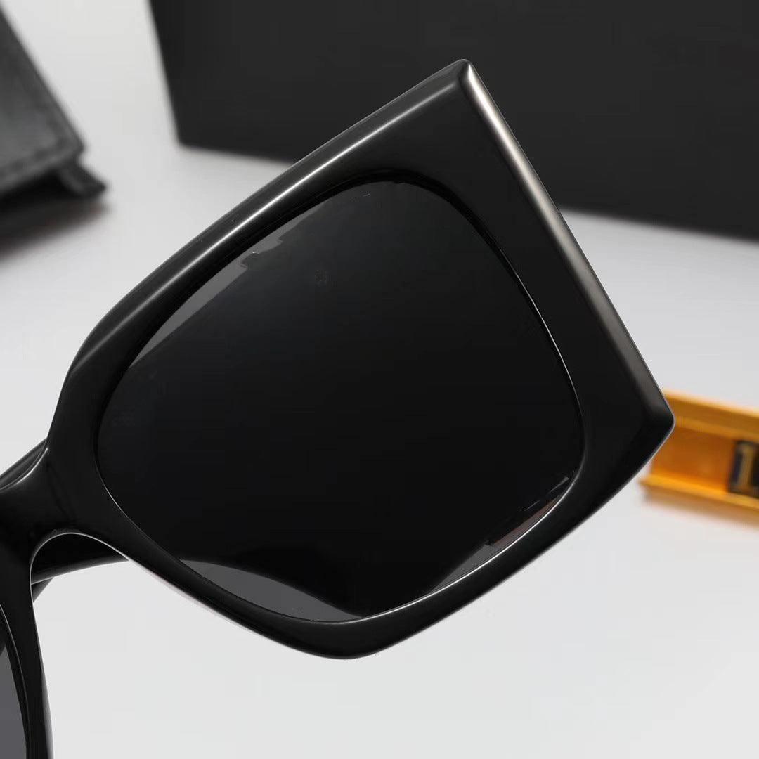 Yang Shulin's Same Style High-Quality Fashion Sunglasses Cat Eye Women's Sunglasses Sun Protection UV Protection Men's Style119