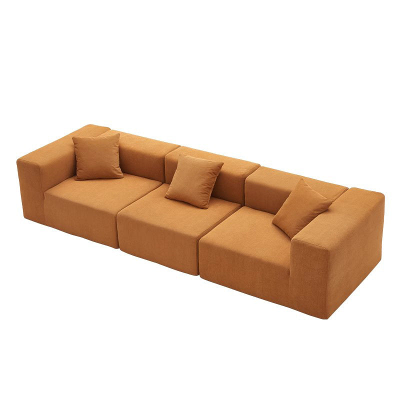 Fully Compressed Sofa Compression Sofa Corduroy Fabric Sofa for Home Living Room Straight Sofa Shipping and tax not included