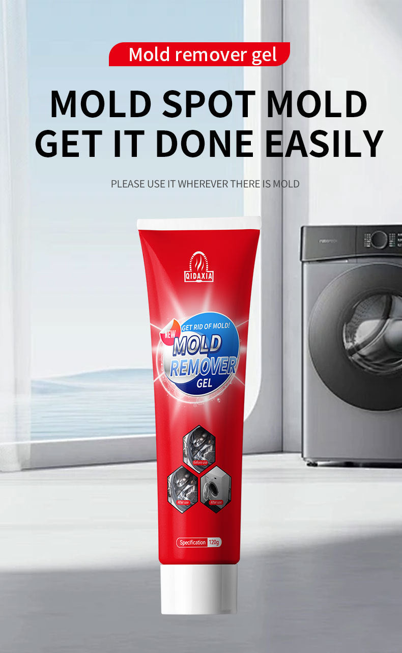 Mildew Removal Gel for Washing Machine Tub, Refrigerator Seal, Sink, Tile Edge Mold Remover Gel