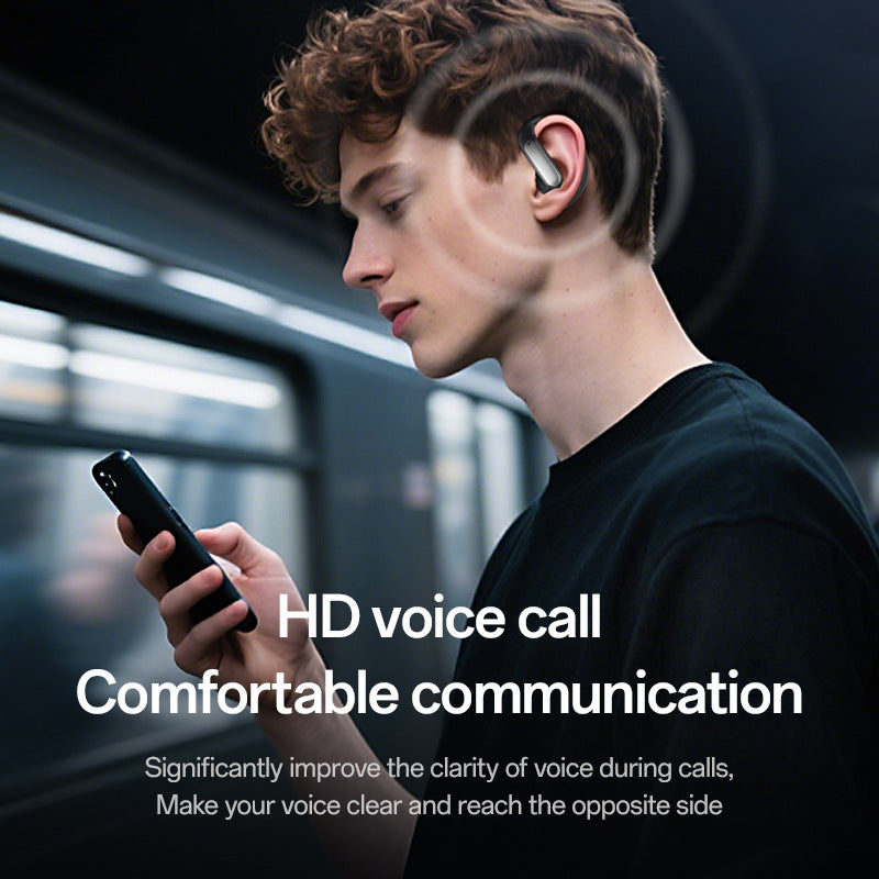 Popular M134Digital Display Ear-Hook Headphones Private Model High Appearance Long Battery Life Wireless Bluetooth Headphones