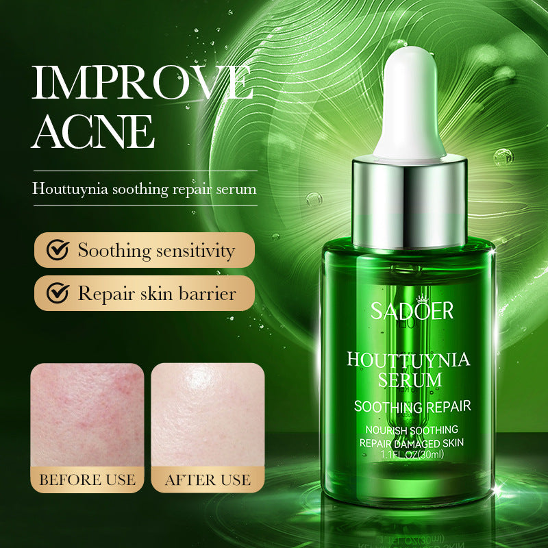 Houttuynia Cordata Essence30ml SADOER Hydrating, rejuvenating, moisturizing, and nourishing cross-border wholesale