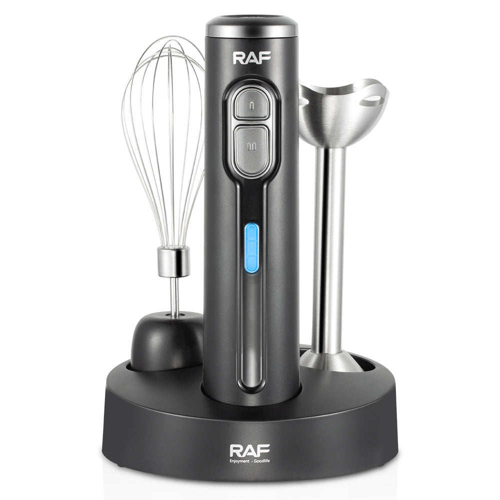 RAF EU Standard Portable Household Handheld Electric Stainless Steel Food Mixer Cooking Stick Stirrer3001