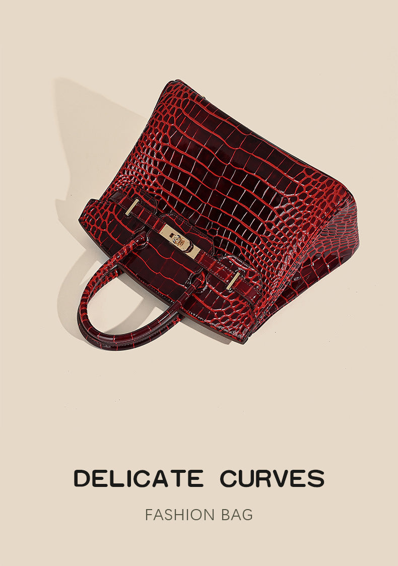 New Fashion Women's Bag Luxury High-end Classic Genuine Leather Women's Bag Single Shoulder Crossbody Bag Trendy Underarm Handbag