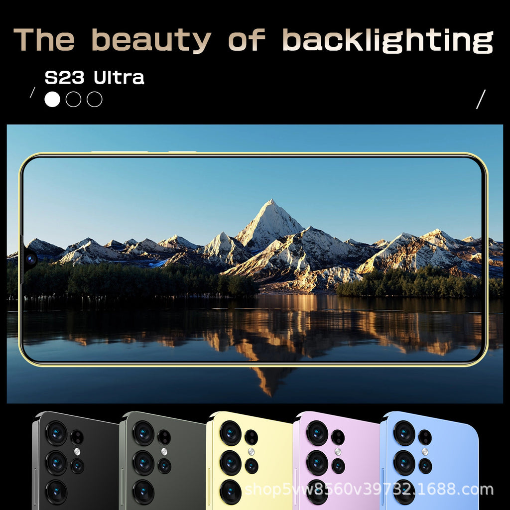 S23+Ultra Specially designed for mobile phones7.3Large Screen HD16+1T Large Memory Source Factory