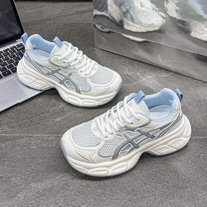 Exported Italian Original Clearance Dad Shoes Summer New Women's Running Hollow Sports Shoes Thick Sole