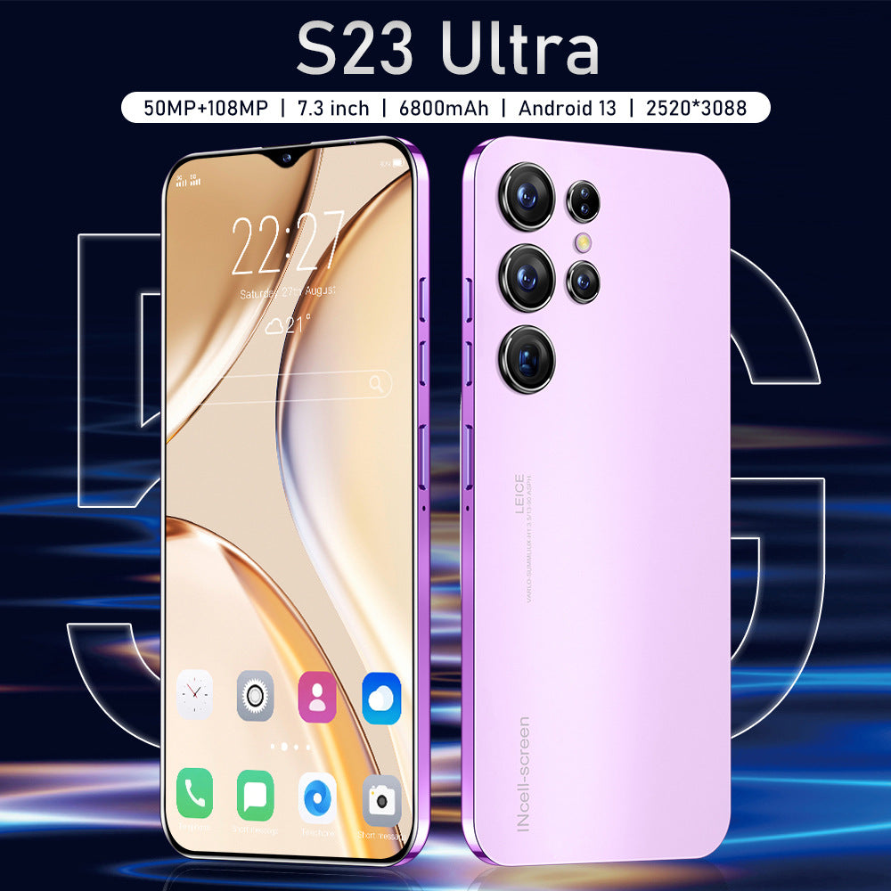 202516+1T Smartphone S23Ultra HD Large Screen4G Android Smartphone