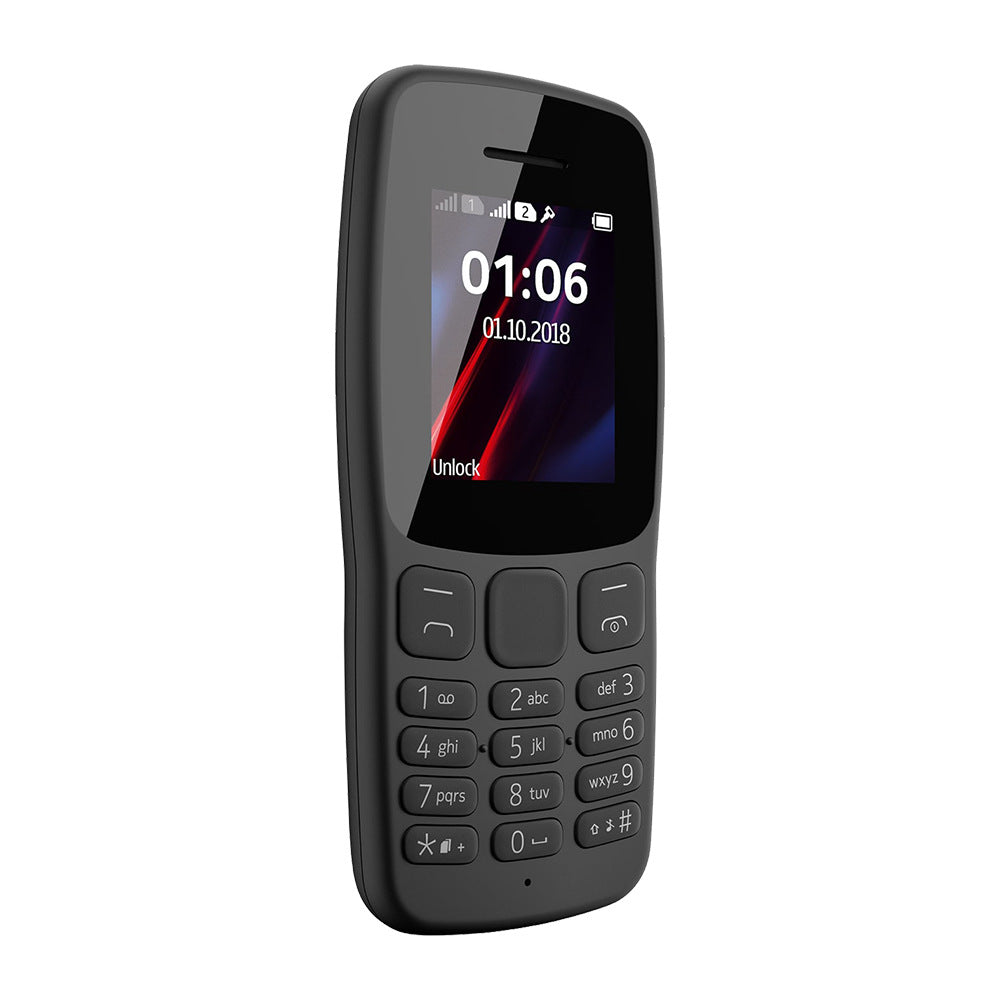 Mobile Phone106Elderly Phone2G Dual SIM Feature Phone with Loud Volume GSM Ultra-long Standby Button Elderly Phone Wholesale