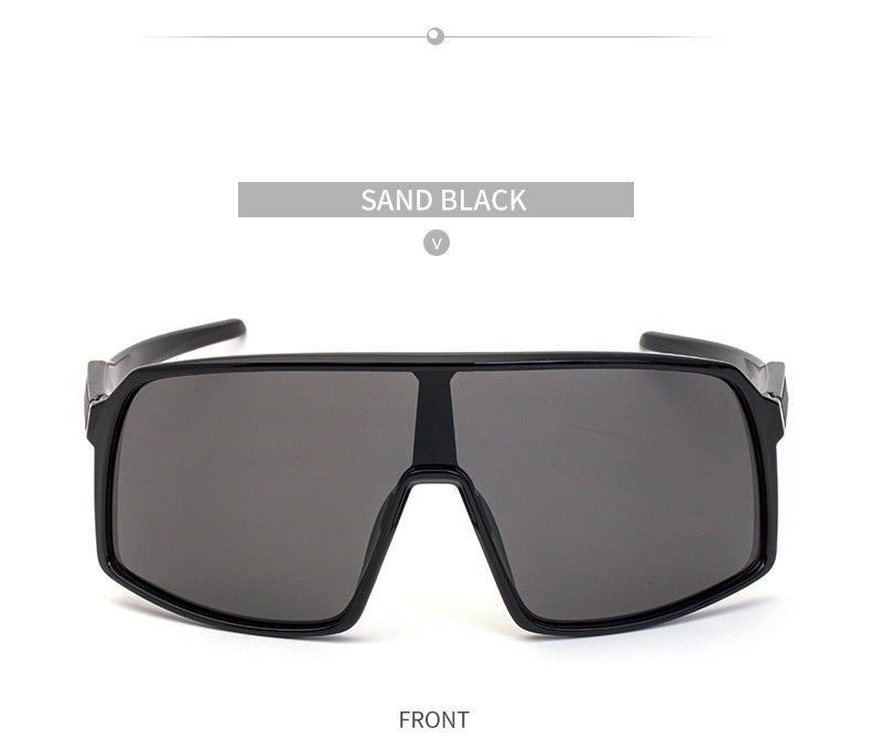 New Colorful Cycling Glasses for Men1998One-piece sunglasses European and American fashion outdoor sports sunglasses