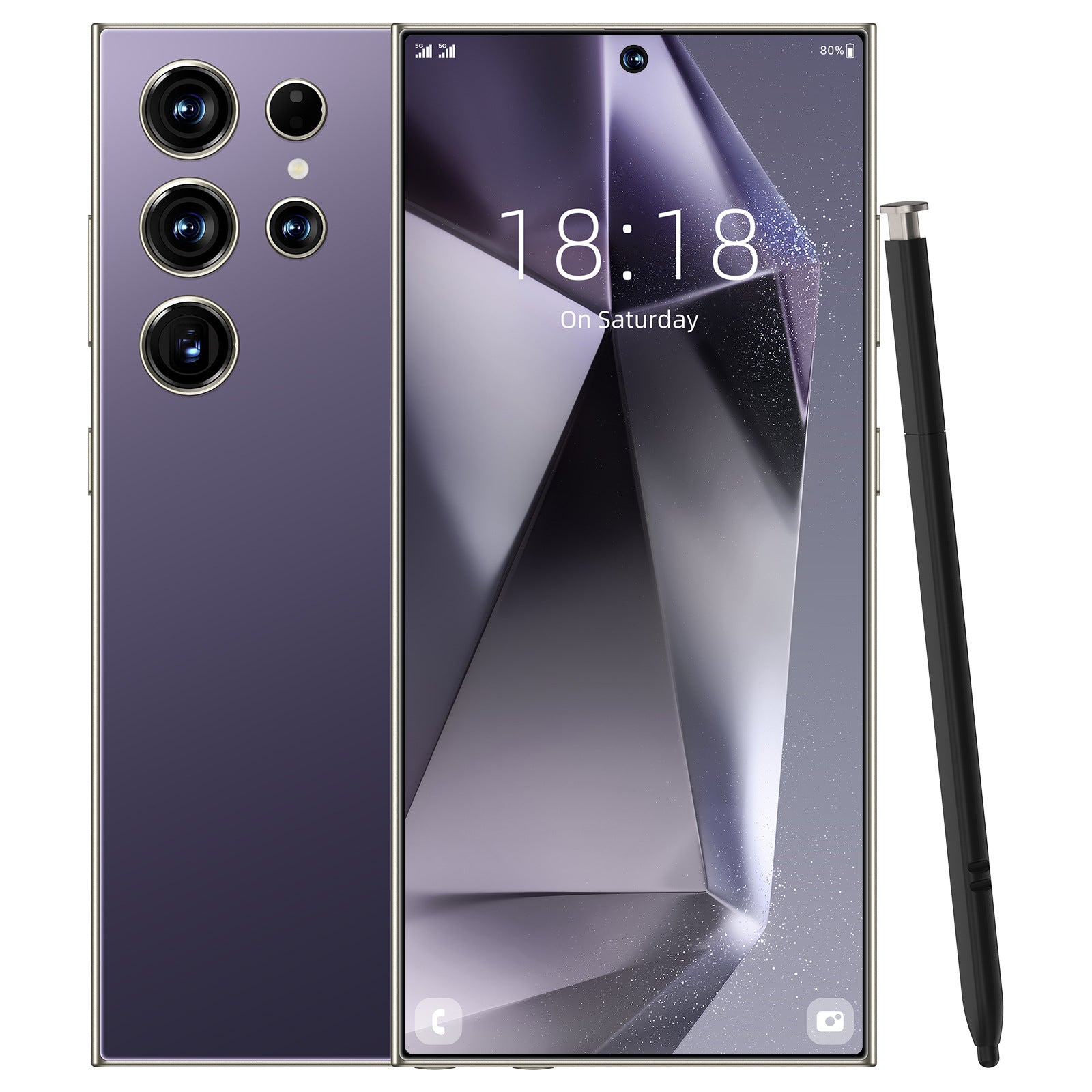 New model exclusive S25 Ultra Intelligence5G Large Screen Mobile Phone4+128Source Factory Direct Sales