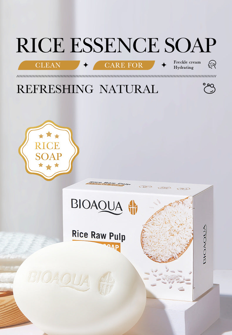 Rice Skincare Set BIOAOUA Rice Puree Series Six-Piece Set Box  Wholesale