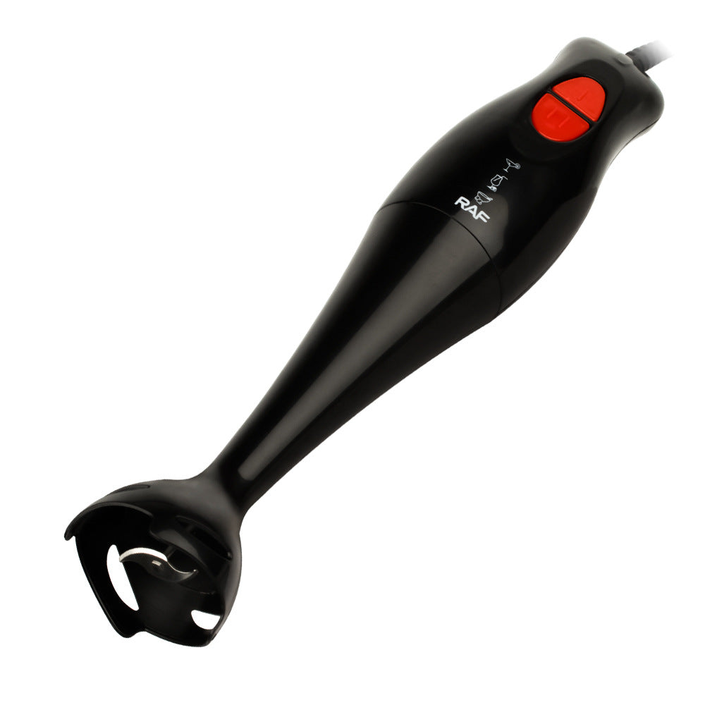 RAF European Standard Handheld Cooking Stick Electric Mixer Single Stick Juicing, Egg Beating, Mixing, Household Use