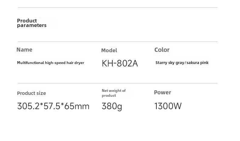 high-power hair dryer negative ion home electric hair dryer Fully Automatic Curling Iron Silent High-Speed Hair Dryer