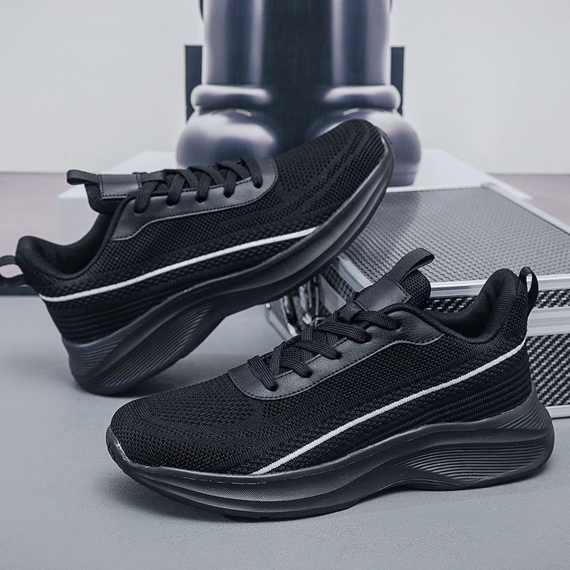 2025Spring and Autumn New Style Foreign Trade Casual Fashion Men's Shoes Breathable Trendy Versatile Comfortable Sports Running Shoes