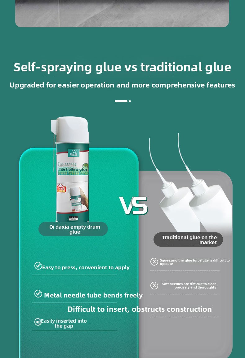 Tile Void Filler Water-Based Odorless Tile Adhesive Strong Glue Wholesale Ceramic Tile Repair