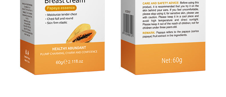 Body Cream SADOER Papaya Coconut Extract Body Care60g  Foreign Trade Factory Direct Sales