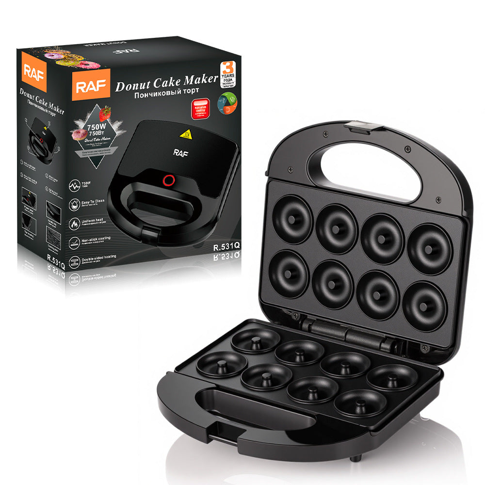 RAF European Standard Sausage Maker Household Donut Waffle Maker Breakfast Sandwich Maker Grilled Steak Maker R.531