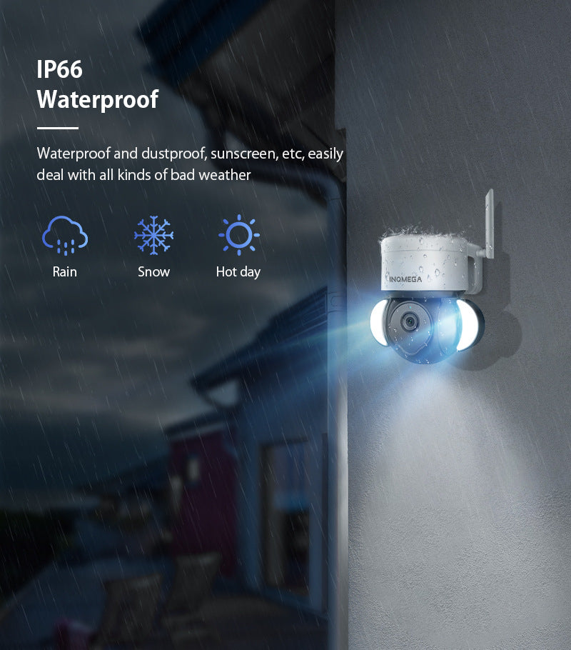 Factory Private Model TUYA Wireless Monitoring WiFi Surveillance Dome Camera HD3MP Graffiti Camera Recorder
