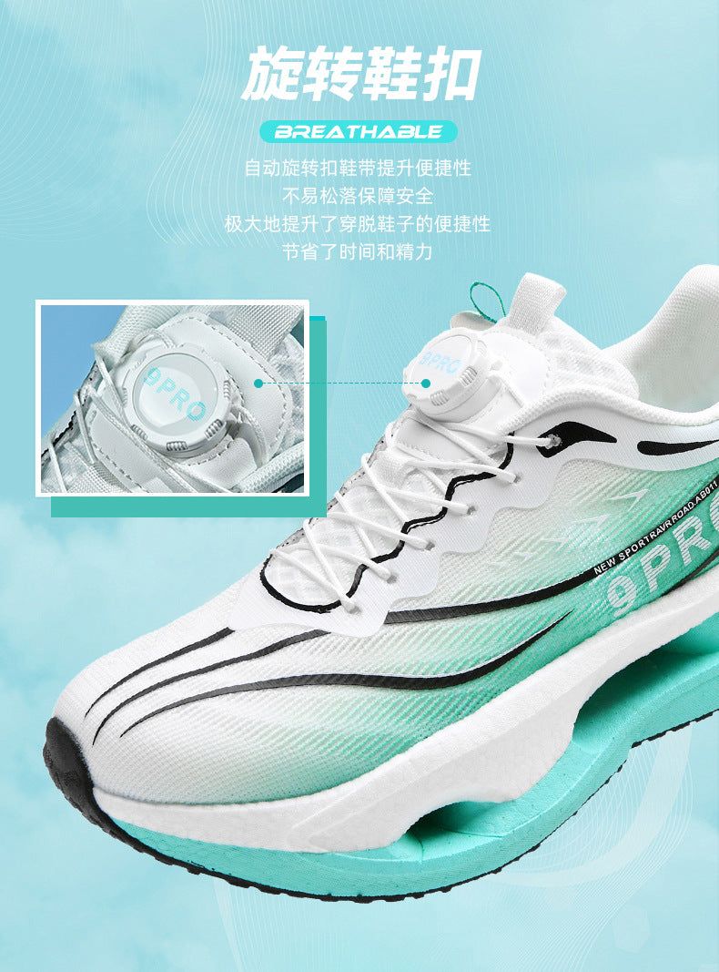 Red Rabbit9PRO New carbon plate running shoes for men and women, summer breathable professional racing sports shoes, ultra-light shock-absorbing running shoes