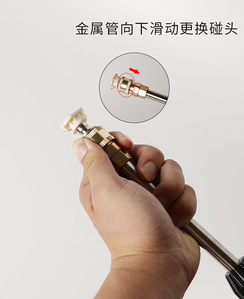 Wireless High-Pressure Water Gun for Car Washing, Household Multi-Functional Lithium Battery Electric Water Gun, Portable Automatic Water Absorption Spray Gun