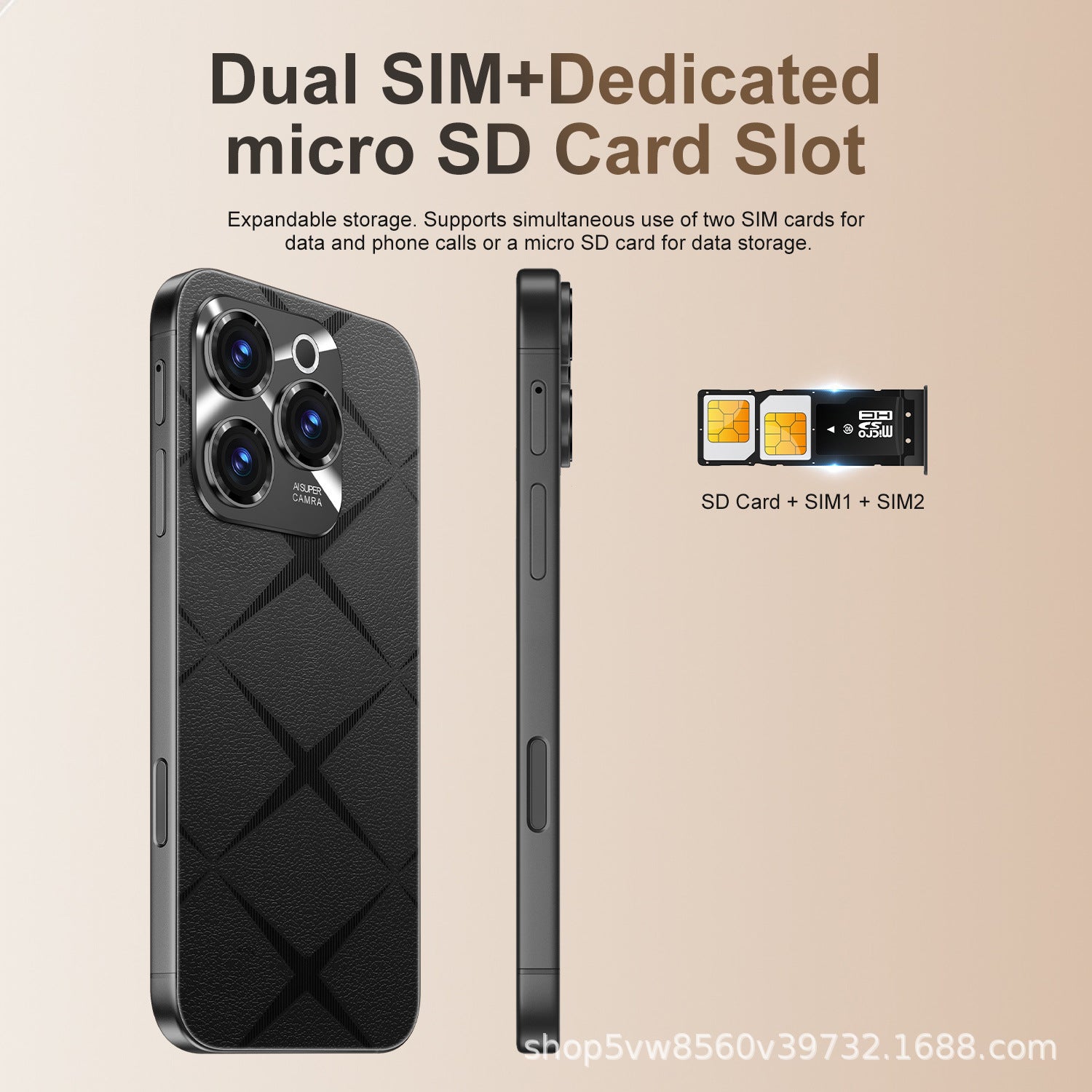 S25ULtra  Smartphone7.3Large Screen Android16+1T Factory Price for Mobile Phones(Explosive