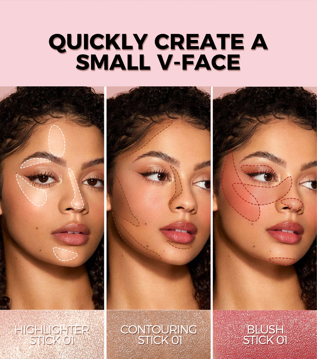 Hot-Selling Contour Stick Contour Shadow Matte Long-Lasting Facial Three-Dimensional Contour Pen Wholesale