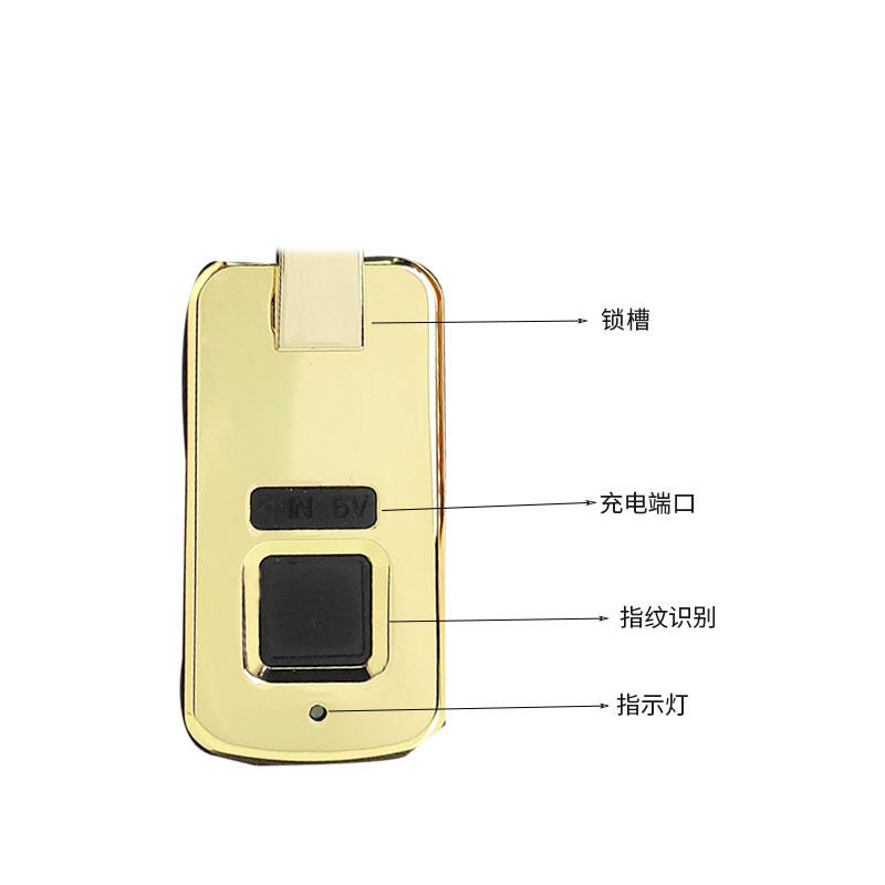 2025New Anti-theft Privacy High-end Fingerprint Lock Women's Bag Summer Fashion Genuine Leather Exquisite Crossbody Small Bag