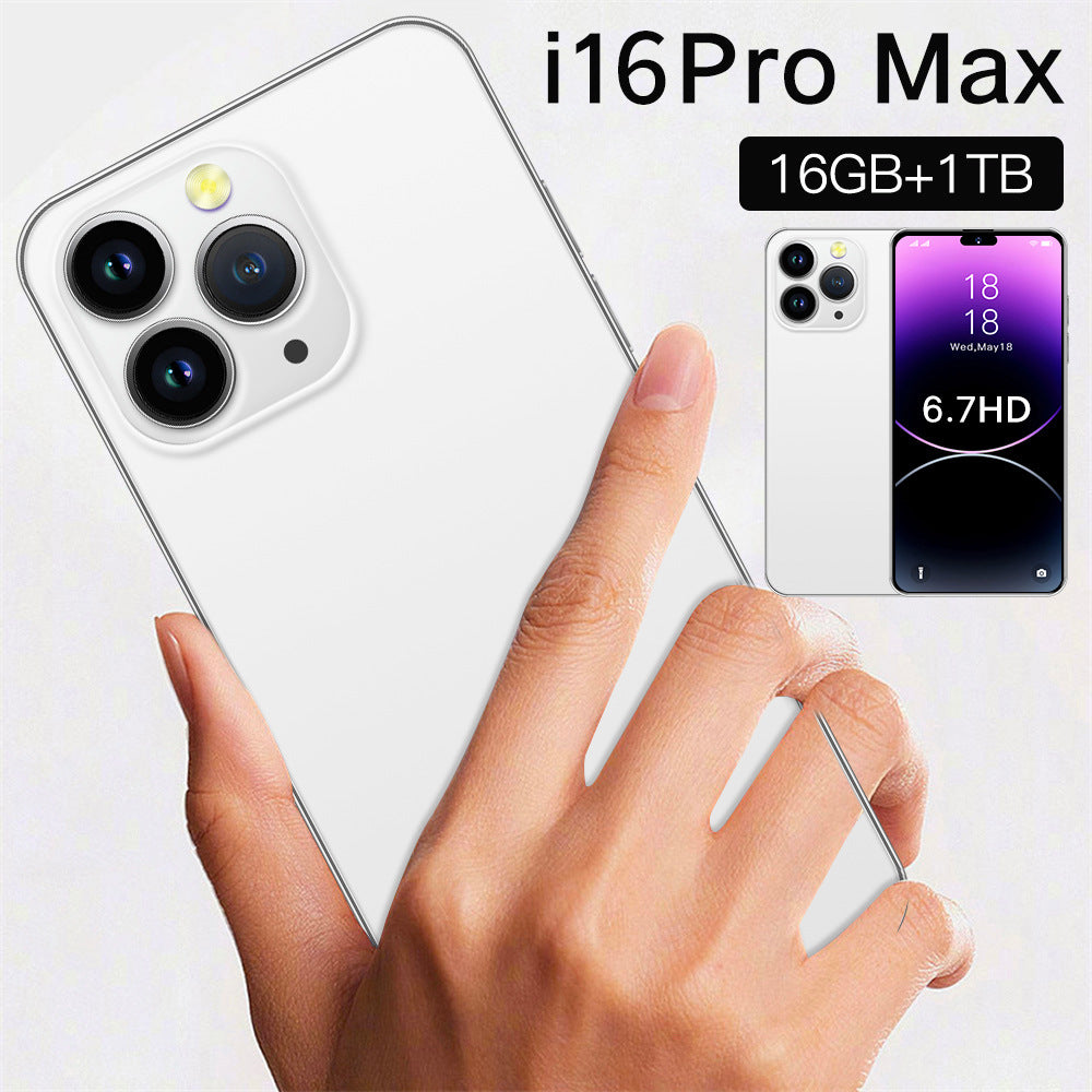 Hot-selling Low Price I16 Pro Max Mobile Phone16+1T Android6.8Inch AliExpress Hot Sale