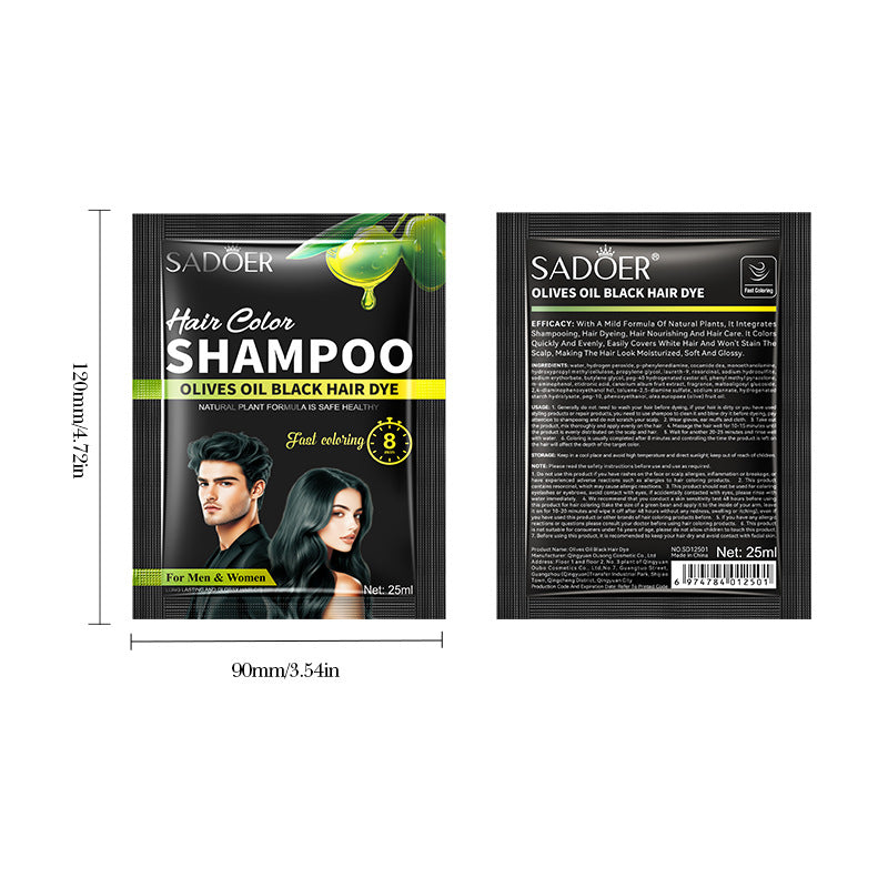 Cross-border Hair Conditioner Tablets25ml Olive Oil Plant Extract Moisturizing Dye Tablets Export Manufacturer Cross-Border