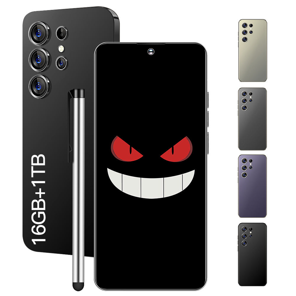 Smartphone Mobile Phone S24Ultra Android16+1TB Android All-in-One E-commerce(Popular)