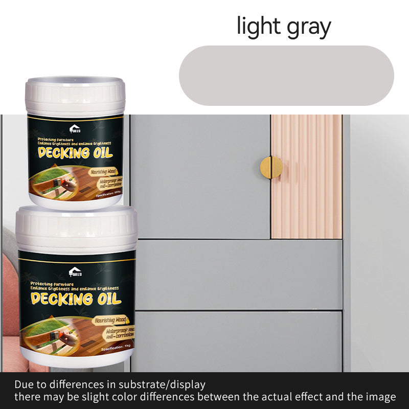 baolisi Water-based Wood Wax Oil Indoor Tables and Chairs Doors and Windows Furniture Renovation Color Change Transparent Wood Latex Paint Coating