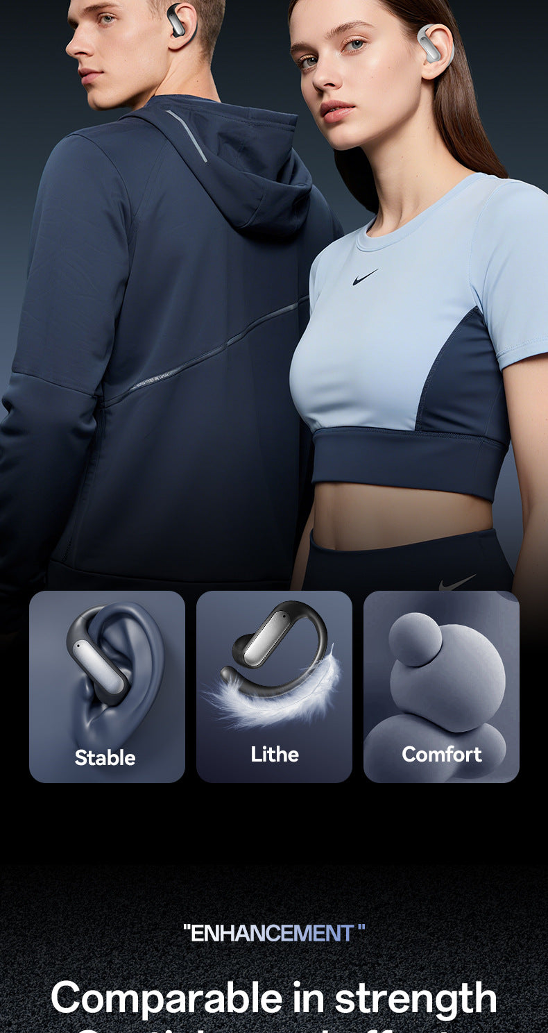 Popular M134Digital Display Ear-Hook Headphones Private Model High Appearance Long Battery Life Wireless Bluetooth Headphones