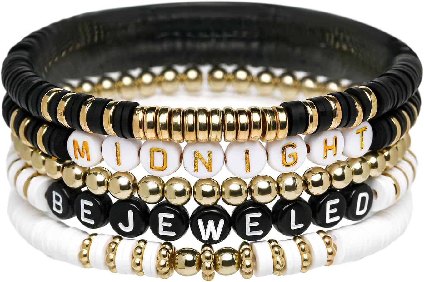Taylor Music Jewelry Bracelet for Women Versatile High-End Bohemian Accessories SWIFTIE Alphabet Soft Clay Bracelet