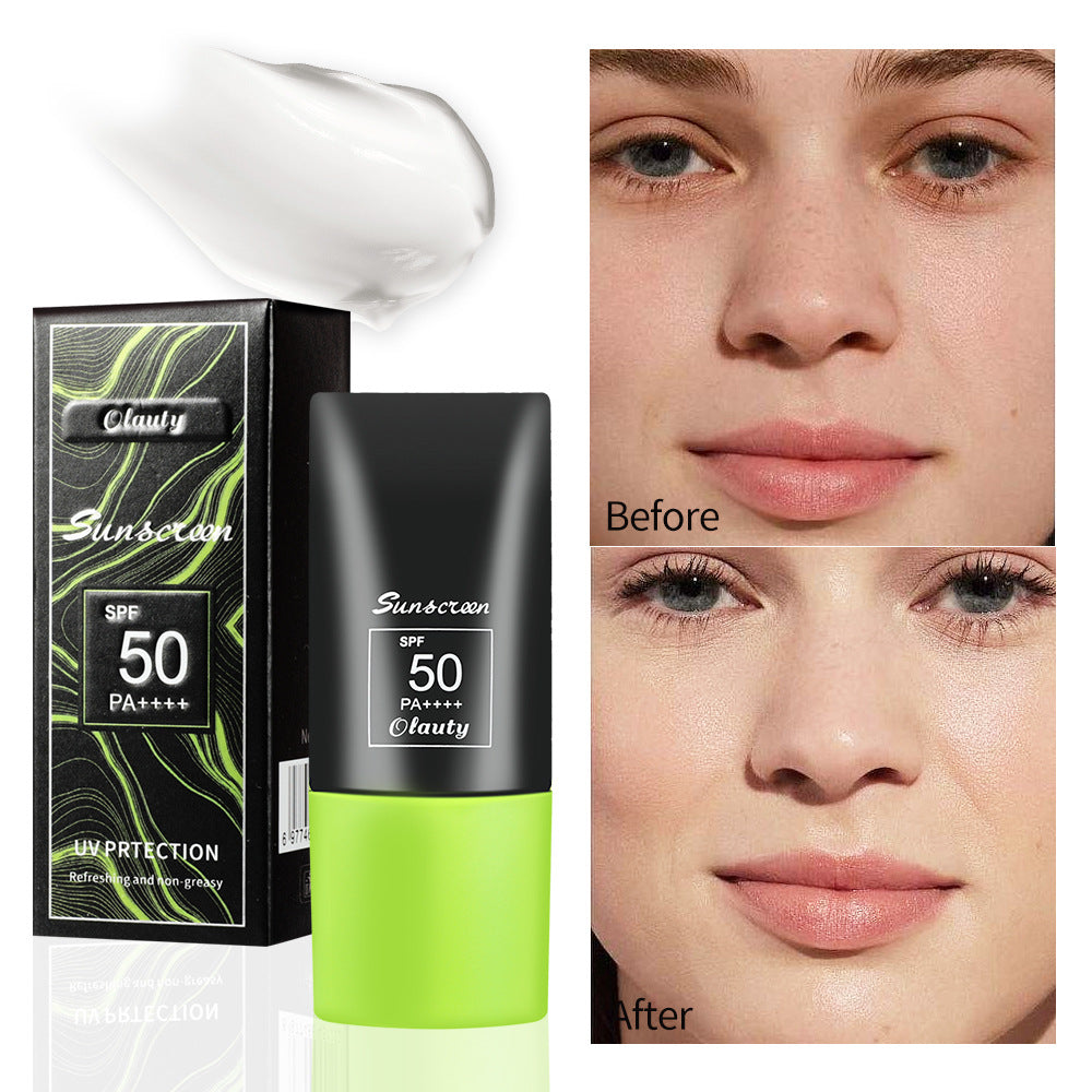 Olauty Isolation Sunscreen Cream30g Waterproof and Sweat-Proof SPF50PA++++Summer travel outdoor sunscreen lotion