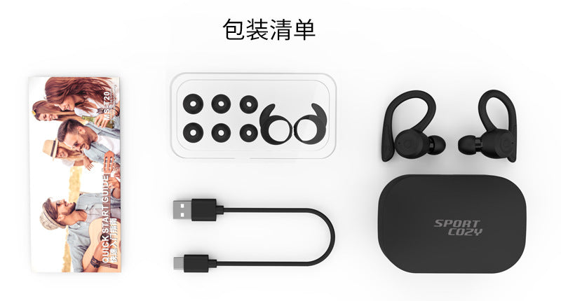 Hot-selling Wireless Bluetooth Earphones Long Battery Life High Sound Quality Over-ear Gaming Sports Headset
