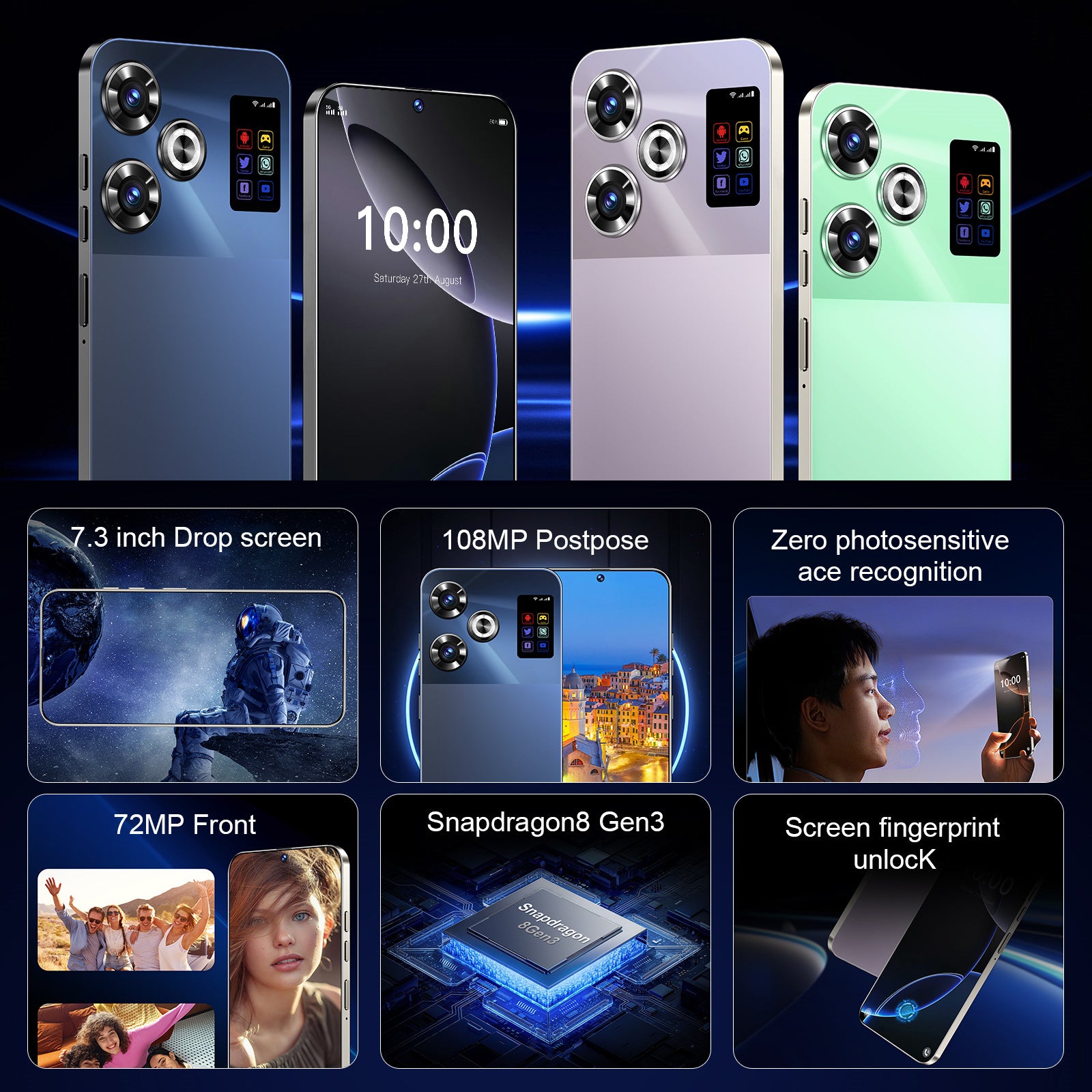Hot Sale S25 Ultra Smartphone16+1TB Android Phone Factory Price AliExpress