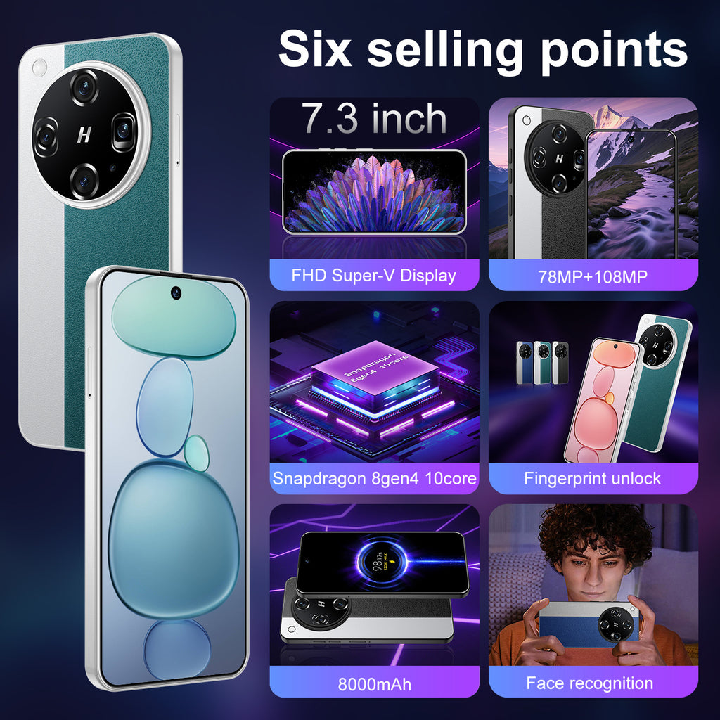 New M15 Ultra In-stock Mobile Phones16+1T Android Phone Factory Price AliExpress