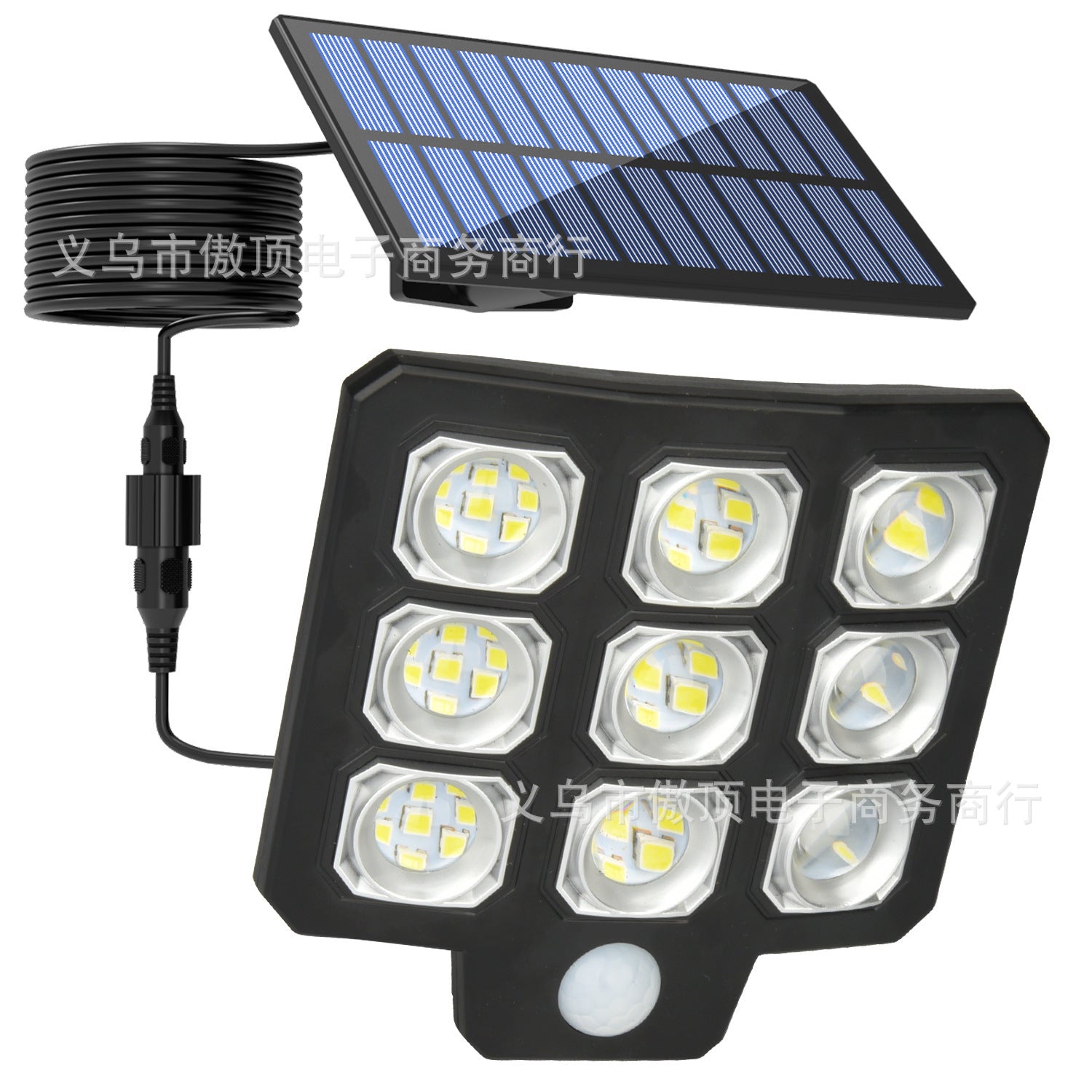 New Solar Wall Light Split Remote Control Garden Light Waterproof Garden Street Light Yard Lighting Waterproof Light