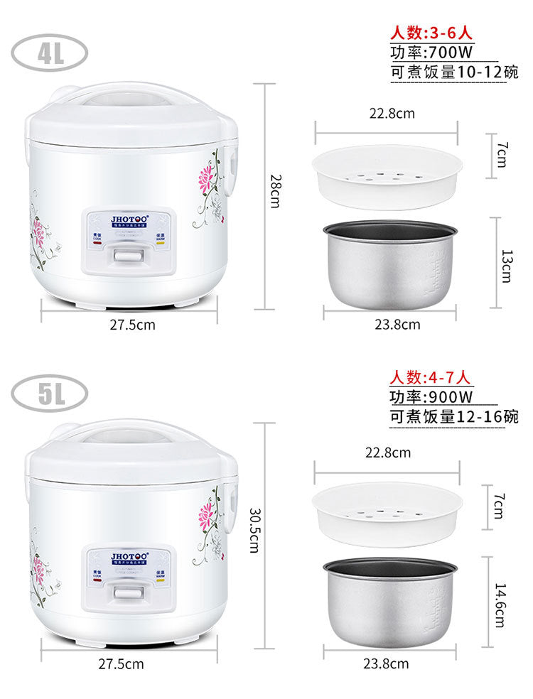 Rice cooker English Rice Cooker for Home Use500w700w1.8L2.2L Electric Rice Cooker Export