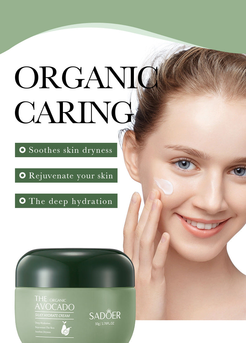 Avocado Skincare Set SADOER Cleansing, moisturizing and moisturizing six-piece set  foreign trade wholesale