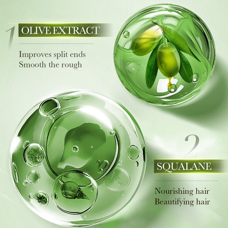 Olive Hair Care Essential Oil70ml SADOER Qihuan Shiny Smooth Hair Conditioner  Wholesale