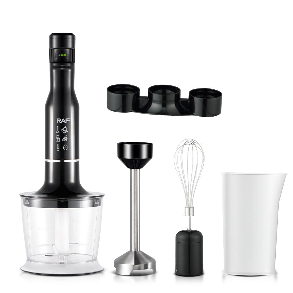 RAF EU Standard Multifunctional Kitchen Handheld Cooking Stick Baby Food Electric Stirring Stick Cooking Machine Juicing and Chopping