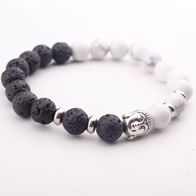 108Pink Quartz Bracelet Lotus Pendant Necklace Bracelet Buddhist Bead Necklace Factory Direct Sale