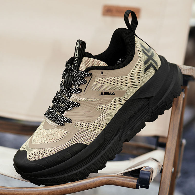 Large Size Men's Running Shoes Wear-Resistant Non-Slip Outdoor Hiking Shoes Breathable Versatile Shock Absorption High-Quality Sports Shoes