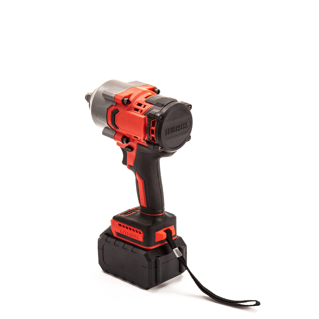 High Power High Torque Electric Wrench Multi-Function Lithium Battery Wrench Auto Repair Air Gun Brushless Impact