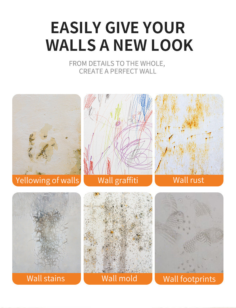 mini Panda Paint50Small Roller Brush Eco-Friendly Latex Paint Wall Repair Paint Graffiti Repair Paint Coco Paint Graffiti Tool