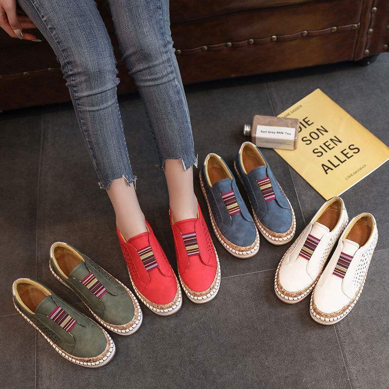 Women's Shoes2025Spring and Summer New Casual Shoes Women's Flat Shoes Women's Single Shoes Large Size Women's Shoes43